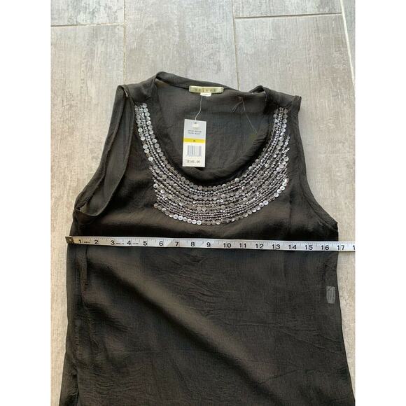 Velvet by Graham & Spencer Black Sleeveless Blouse - Picture 5 of 7